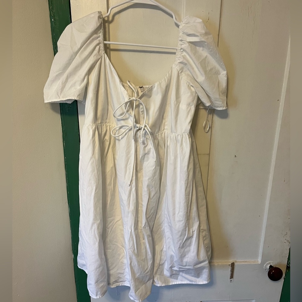 Abercrombie White Mini Dress